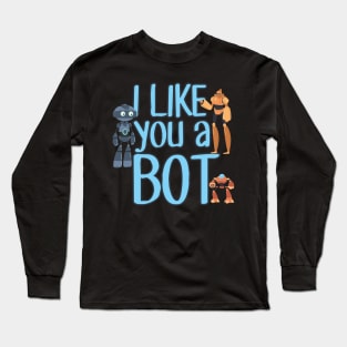 robot, robotics, robot science, robot battle design Long Sleeve T-Shirt